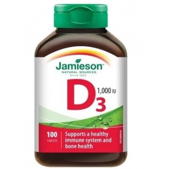 ДЖЕЙМИСЪН Витамин Д-3 табл. 1000UI х 100 цена