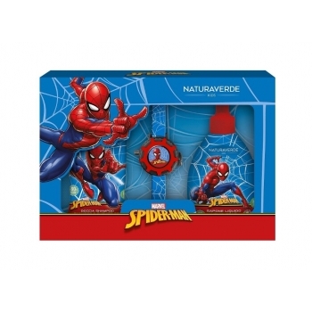 ДИСНИ СПАЙДЪРМЕН Комплект Шампоан за коса и тяло 250 мл.+Течен сапун 250 мл.+Проектор за китка цена