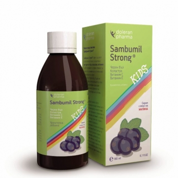 ДОЛЕРАН ФАРМА САМБУМИЛ СТРОНГ Сироп за деца 180 мл. цена