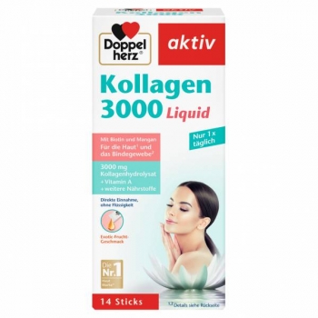 ДОПЕЛХЕРЦ АКТИВ Колаген 3000 САШЕ Х 14 цена