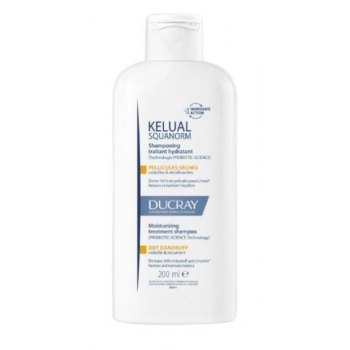 ДЮКРЕ КЕЛУАЛ СКВАНОРМ ХИДРАТИРАЩ ТРЕТИРАЩ ШАМПОАН ПРОТИВ СУХ ПЪРХОТ 200 мл цена