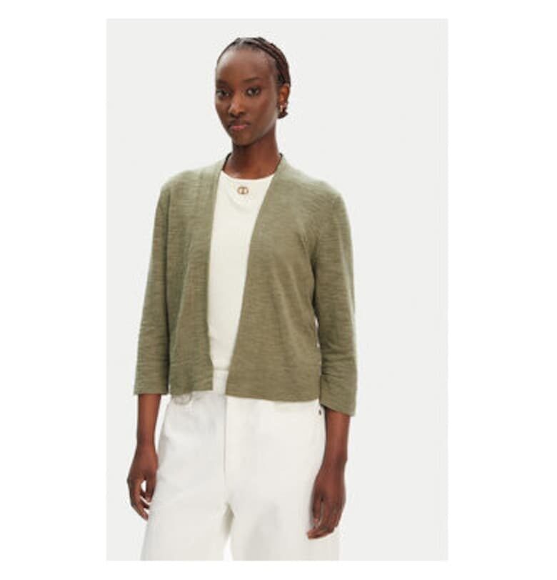 Дамска блуза  11004343 - Памук/Вискоза - Зелена - Зелен Olsen