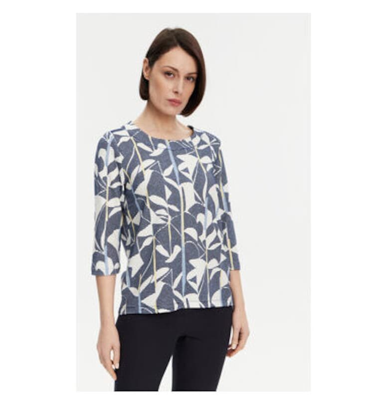 Дамска блуза  11201624 - Полиестер/Вискоза - Тъмносин - Тъмносин Olsen