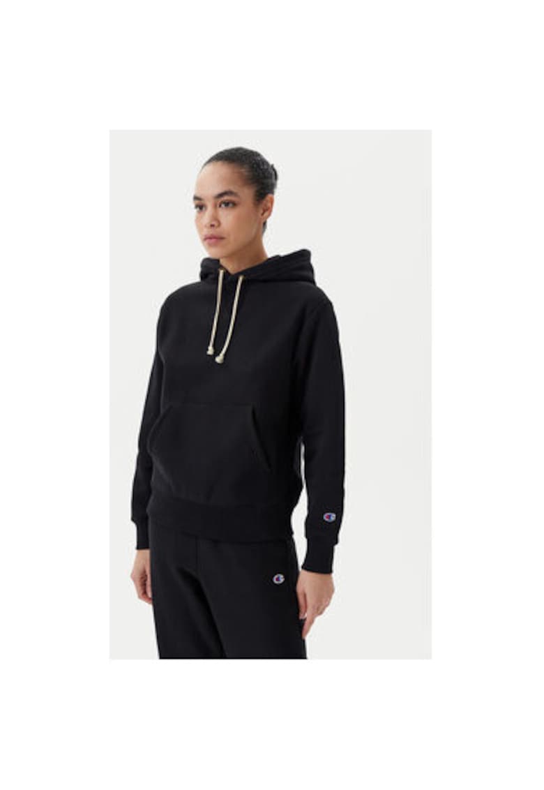 Дамска блуза 117869 - Памук/Полиестер - Черна - Черен Champion