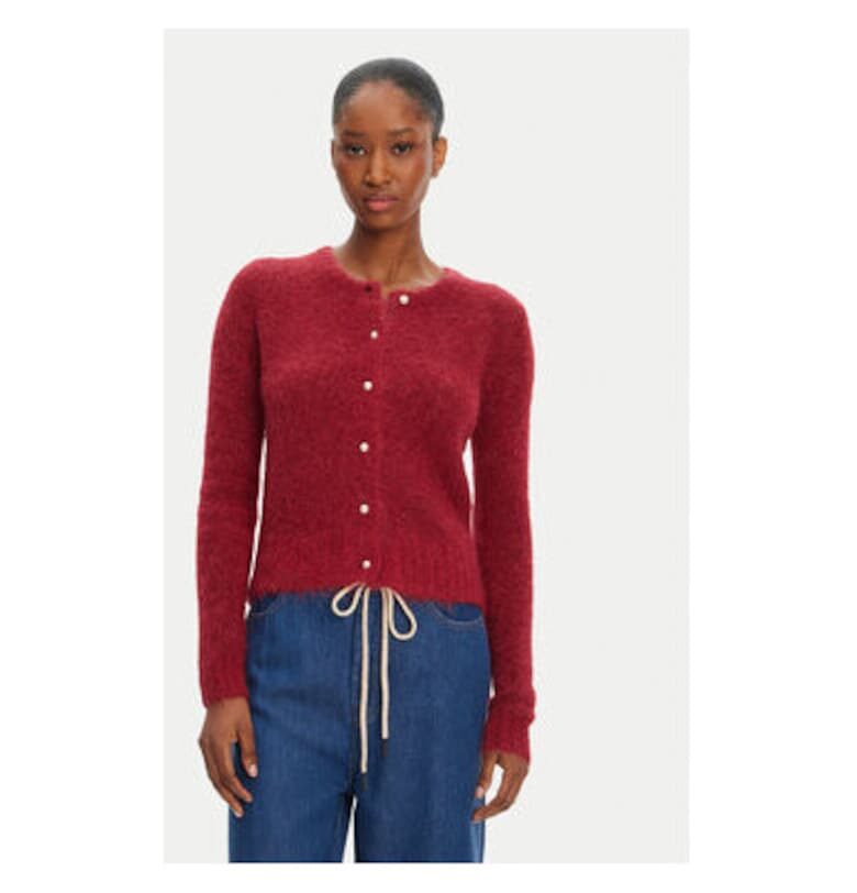 Дамска блуза  252160025272 - Вълна алпака/Полиамид - Бордо - Бордо Munthe