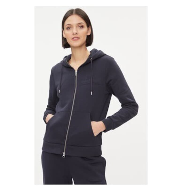 Дамска блуза -  303283063 - Памук/Полиестер - Син - Син Gant