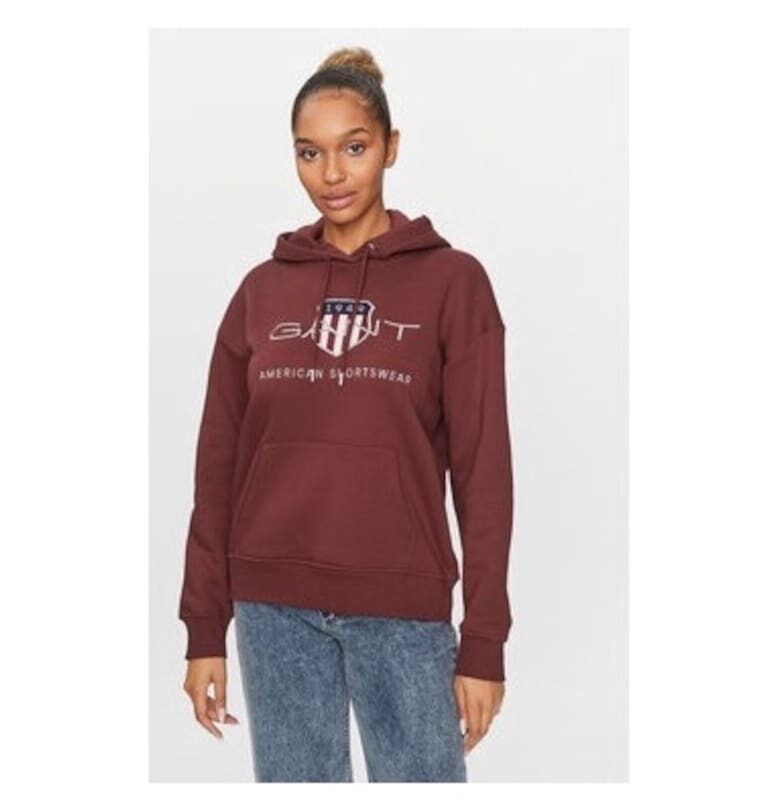 Дамска блуза -  303283735 - Червена - Червен Gant