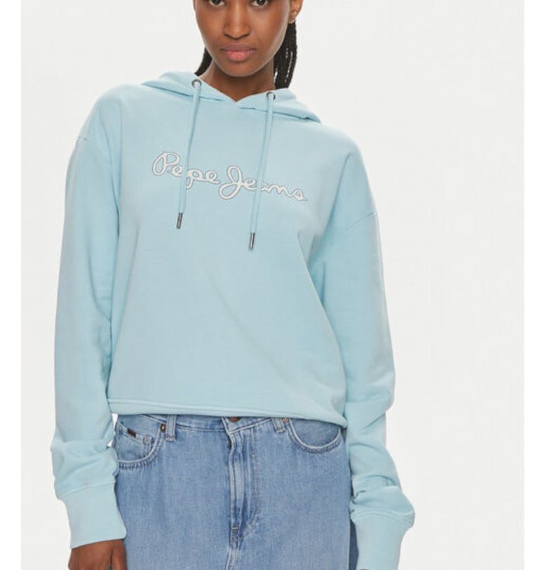 Дамска блуза -  303679774 - Памук/Полиестер - Син - Син Pepe Jeans