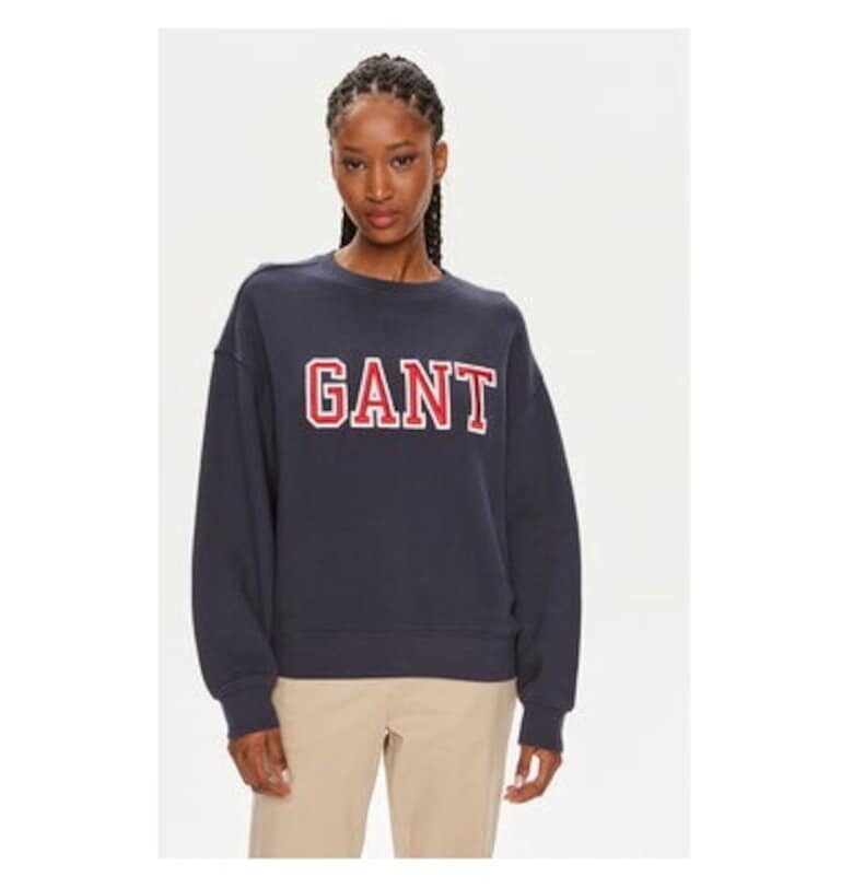 Дамска блуза -  304005503 - Памук - Син - Син Gant