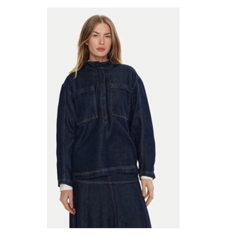 Дамска блуза -  304135224 - Лиосел - Синя - Син Munthe