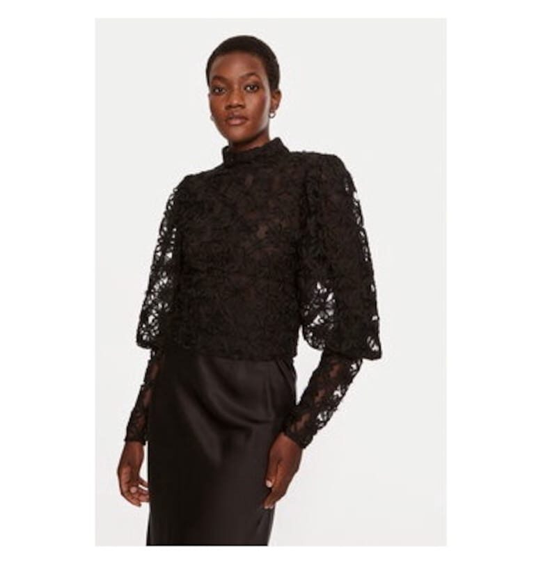 Дамска блуза -  304135255 - Полиестер - Черен - Черен Munthe