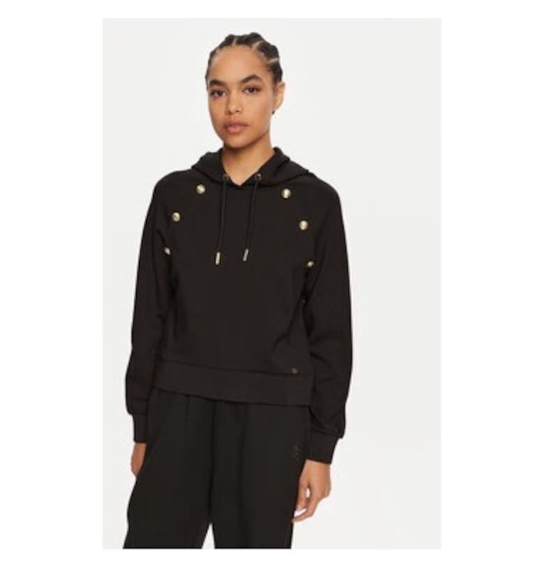 Дамска блуза -  304202803 - Вискоза/Полиестер - Черна - Черен Gaudi