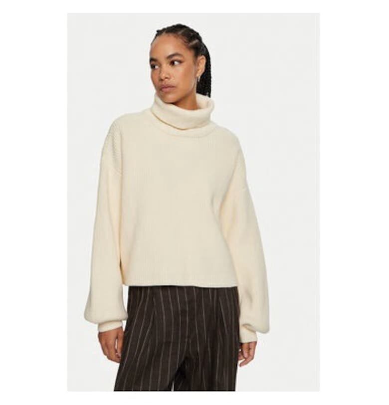 Дамска блуза -  304354137 - Памук/Полиестер - Бежов GESTUZ