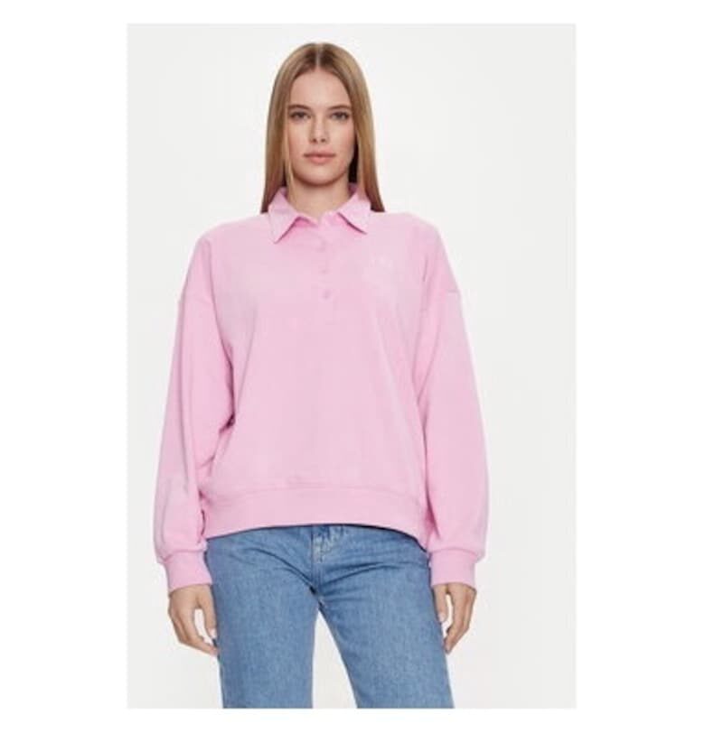 Дамска блуза -  304357763 - Памук/Полиестер - Розов - Розово GAP