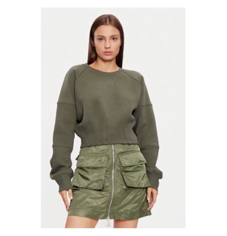 Дамска блуза -  304543098 - Памук/Полиестер - Зелена - Зелен ALPHA INDUSTRIES