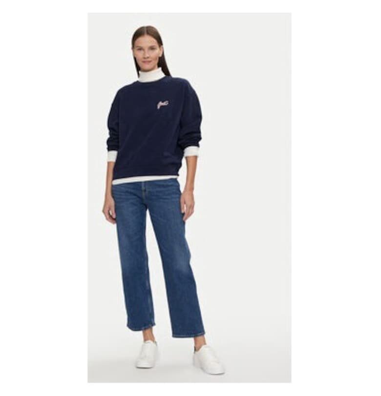 Дамска блуза -  304723681 - Памук - Син - Син Gant