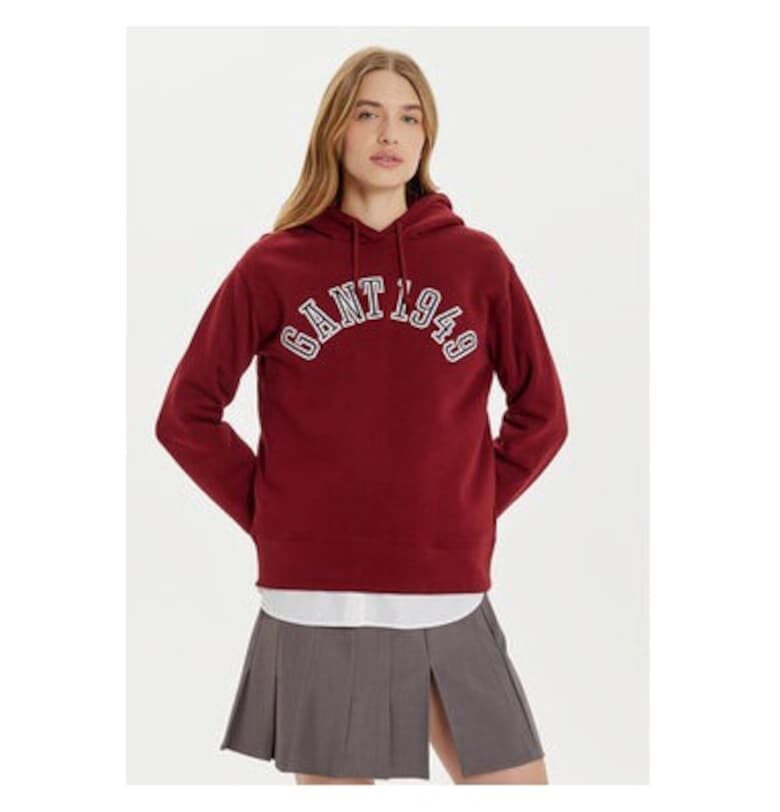 Дамска блуза -  304723803 - Памук - Черен - Черен Gant