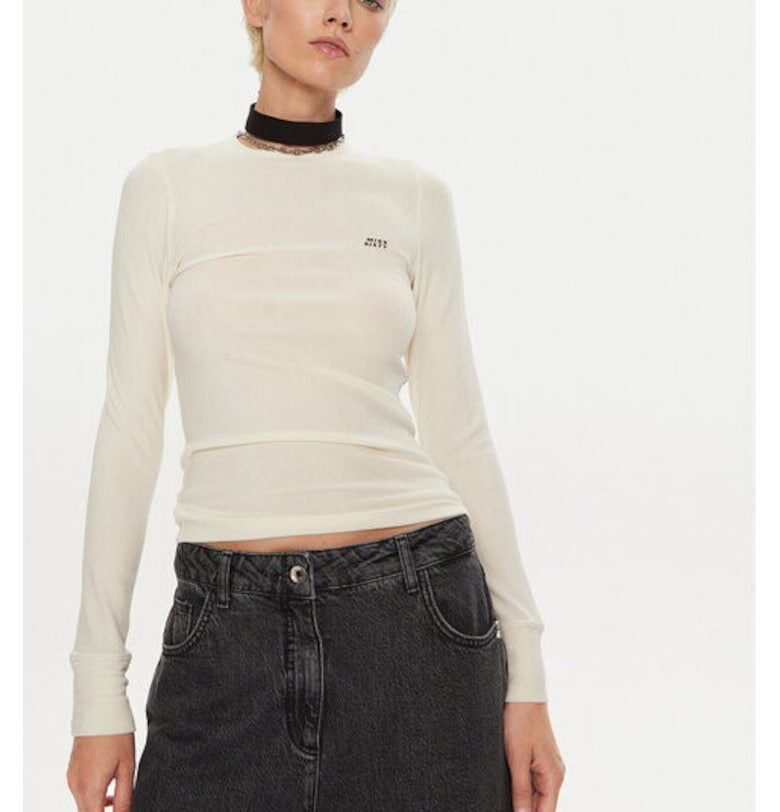 Дамска блуза -  304759901 - Памук - Бяла - Бял Miss Sixty