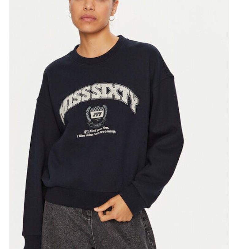 Дамска блуза -  304759925 - Памук - Син - Син Miss Sixty