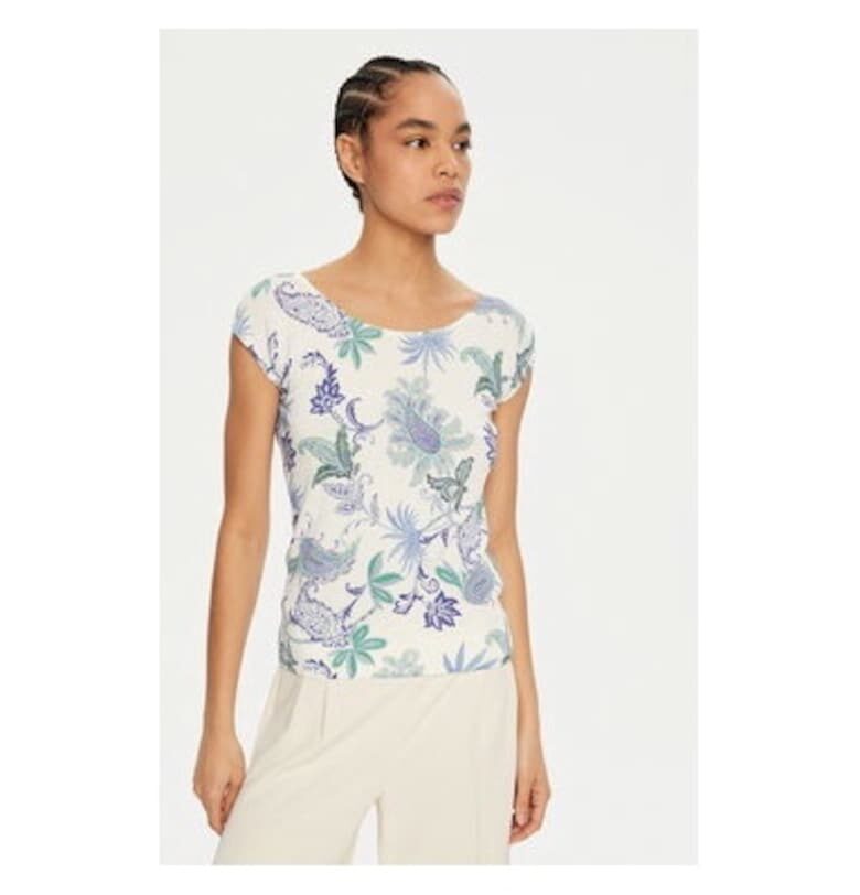 Дамска блуза -  304968433 - Вискоза/Полиамид - Многоцветна - Многоцветен LUISA SPAGNOLI