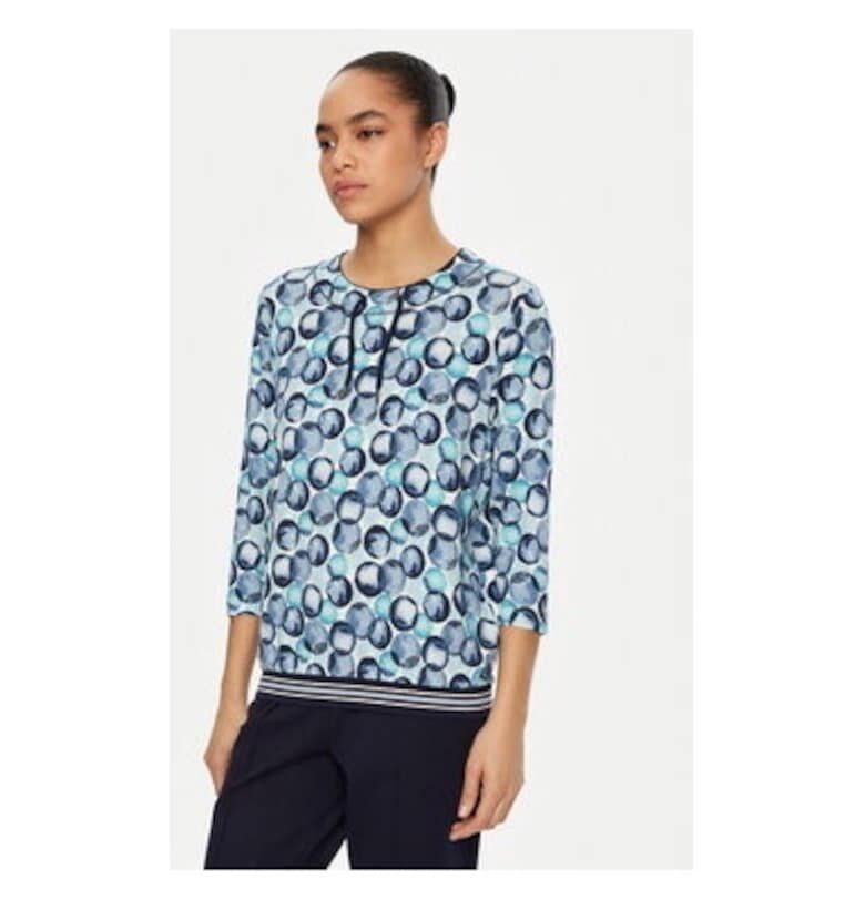 Дамска блуза -  305136800 - Вискоза - Синя - Син Olsen