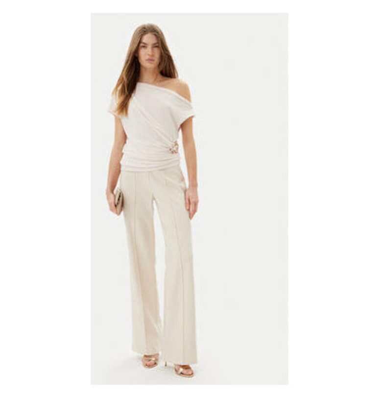 Дамска блуза  CFC0123483003 - Полиестер - Бежов - Бежов Rinascimento