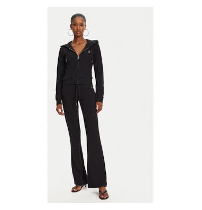 Дамска блуза  JCWAS125310 - Памук/Модал - Черна - Черен Juicy Couture