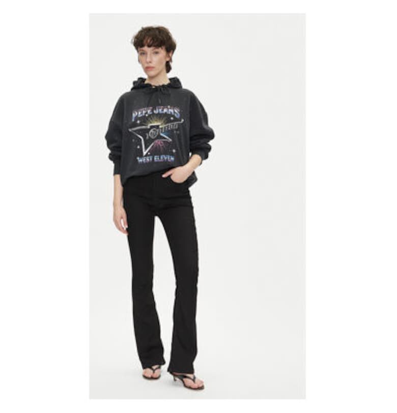 Дамска блуза  PL581469 - Памук/Полиестер - Черна - Черен Pepe Jeans