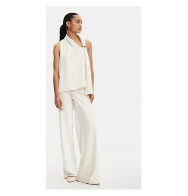 Дамска блуза  RIC1JBA - Полиестер - Екрю - Екрю Imperial