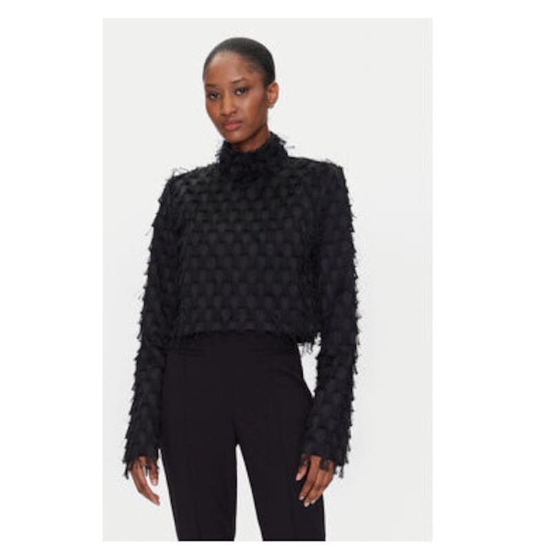 Дамска блуза  T Mikkelsen - DAY65243514 - Полиестер/Памук - Черна - Черен Day Birger