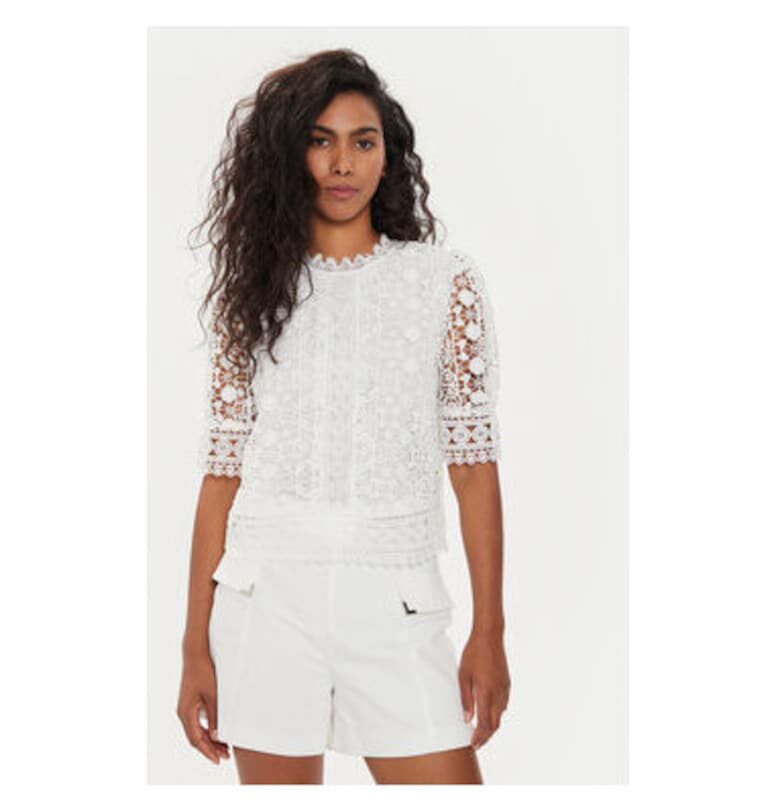 Дамска блуза  Полиестер - Екрю Morgan