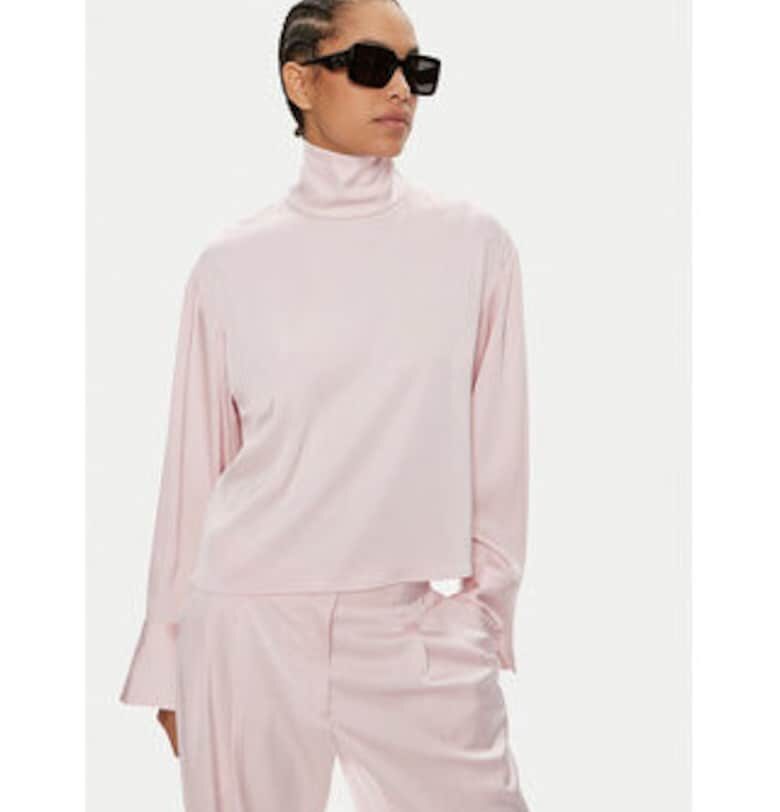 Дамска блуза - втори ден - ЧЕРВЕНА БУЛКА - полиестер - розов - 2ndday