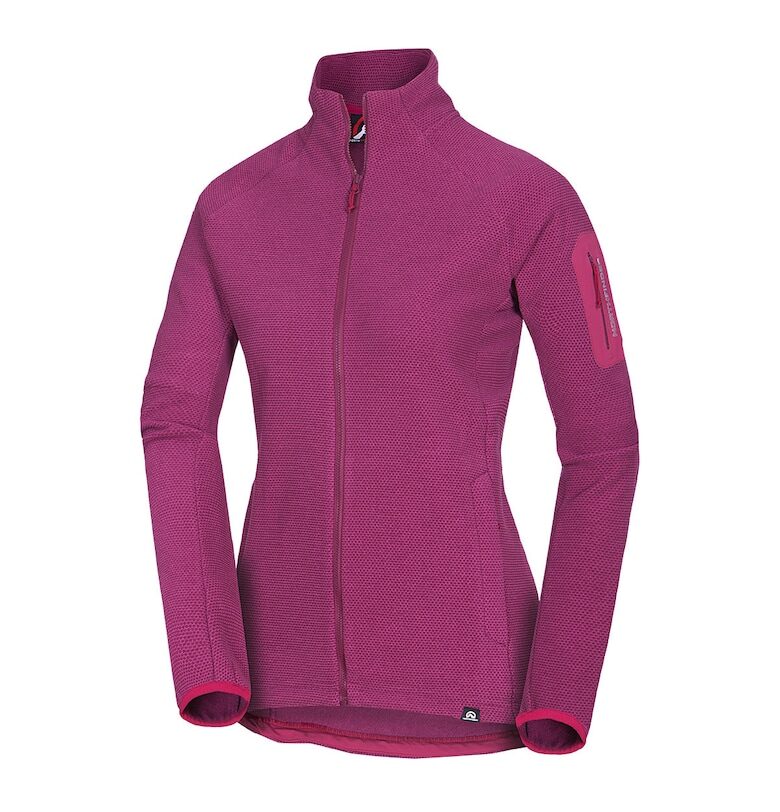 Дамска блуза от полар за трекинг Cevedale - Червен NORTHFINDER