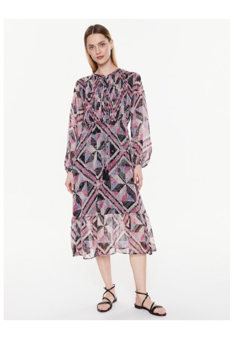 Дамска ежедневна рокля - 300991435 - Полиестер - Многоцветен Pepe Jeans