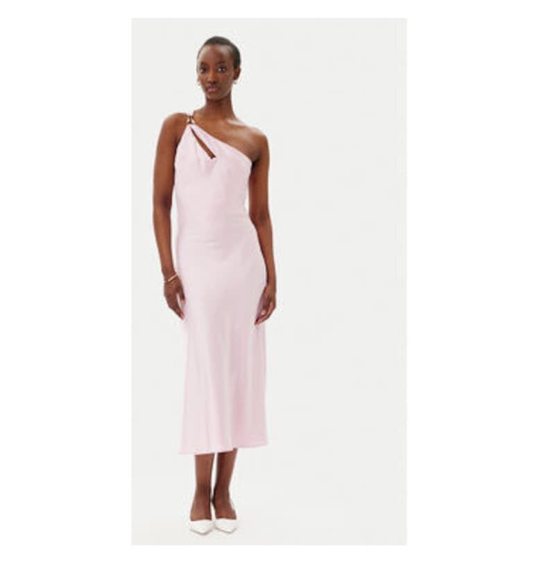 Дамска императорска рокля - ADOJJBA - Полиестер - Розов - Розово Imperial