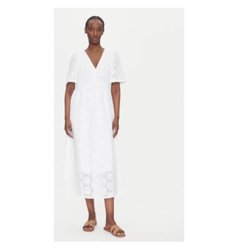 Дамска лятна рокля  153475444 - Бял JdY