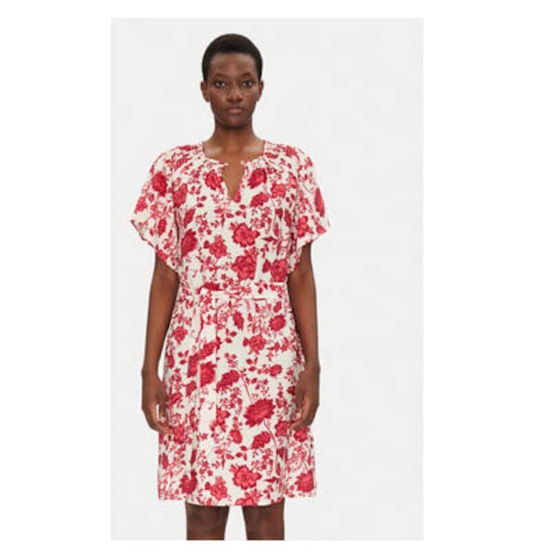 Дамска лятна рокля  20615433 - - Розово Fransa