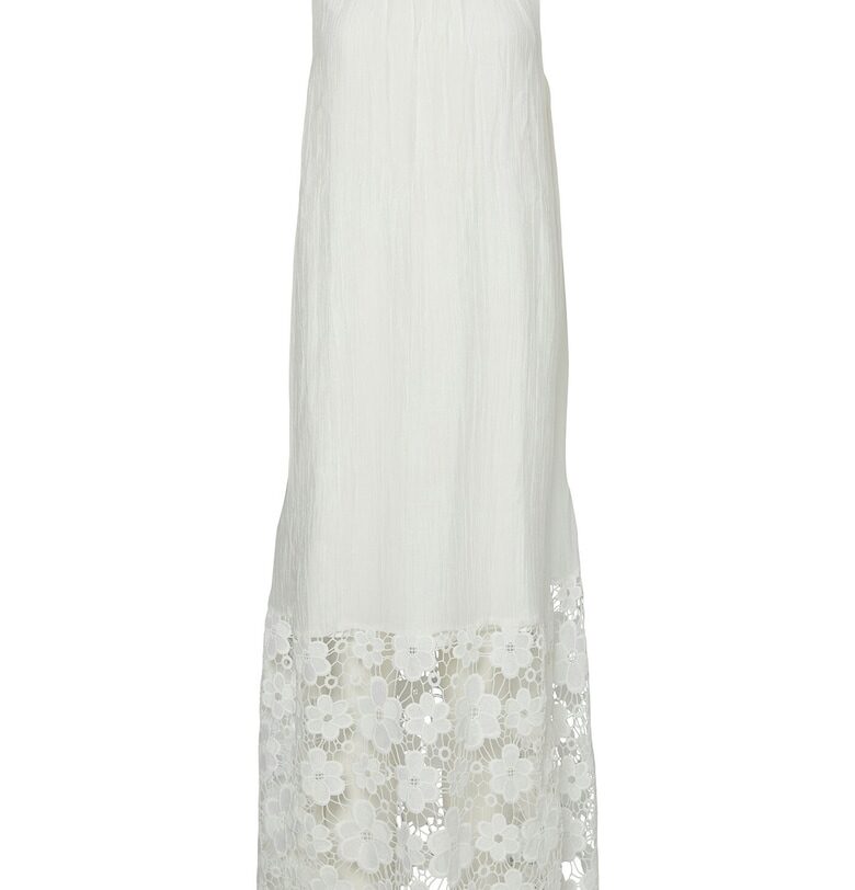 Дамска лятна рокля  26037703 - Лиосел/Полиамид - Бяла - Бял Yas