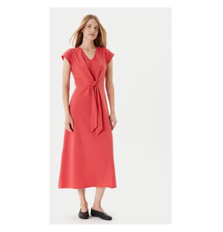 Дамска лятна рокля  3FJHDV01T - Розово United Colors of Benetton