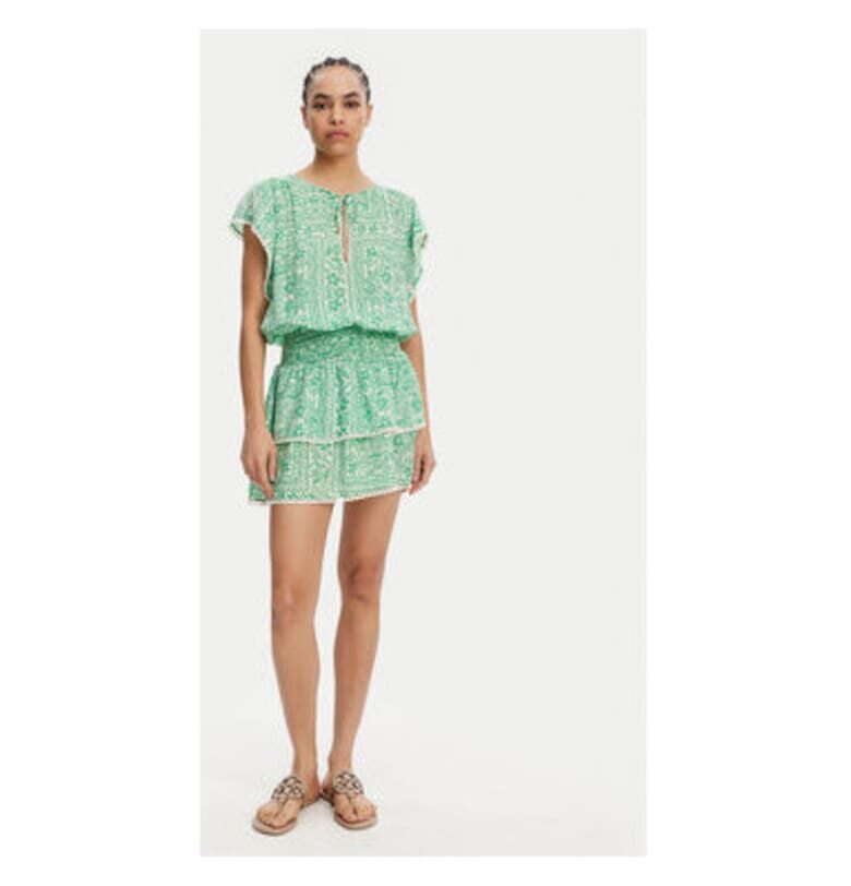 Дамска лятна рокля  Keri - Вискоза - Зелена - Зелен Melissa odabash