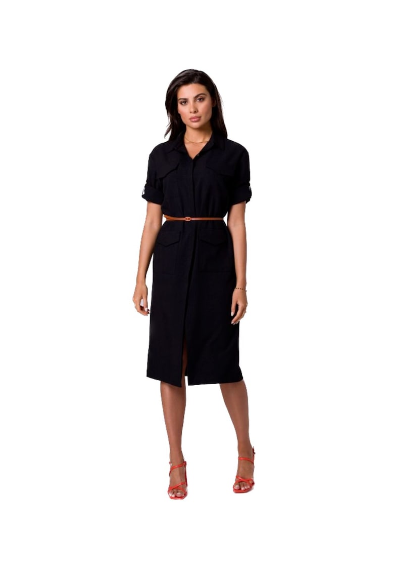 Дамска мини рокля - Kundry - Черен BeWear