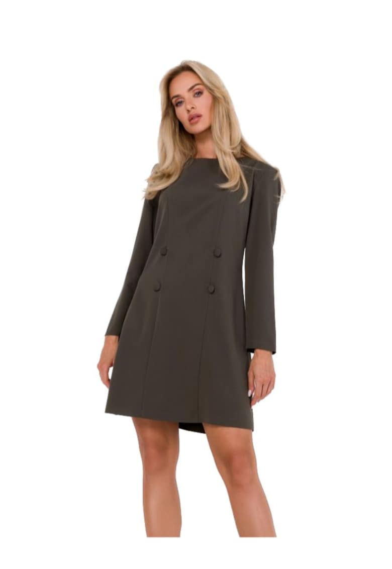 Дамска мини рокля - Made of Emotion - Ablivuh - Зелен MOE