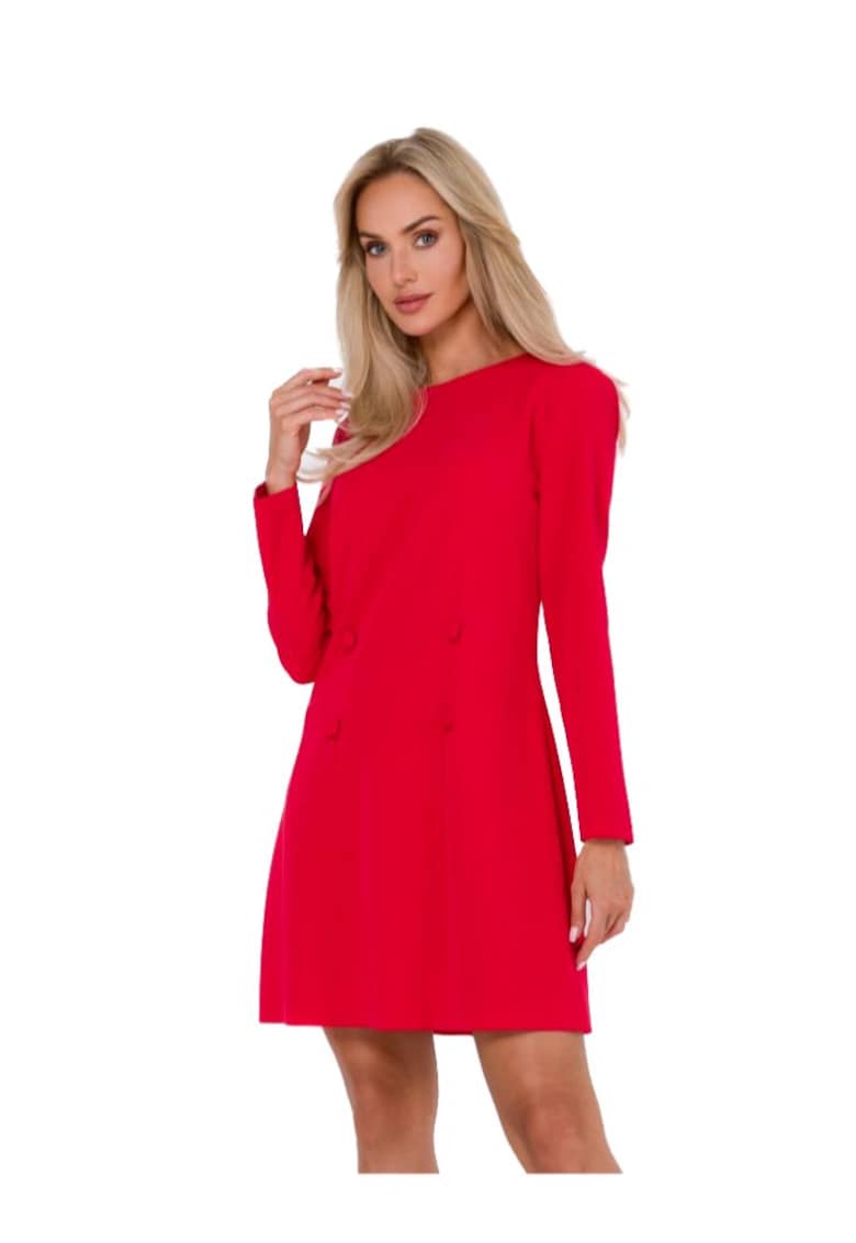 Дамска мини рокля - Made of Emotion - Ablivuh - Червен MOE