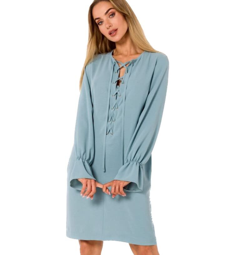 Дамска мини рокля - Made of Emotion - Renuehn - Зелен MOE