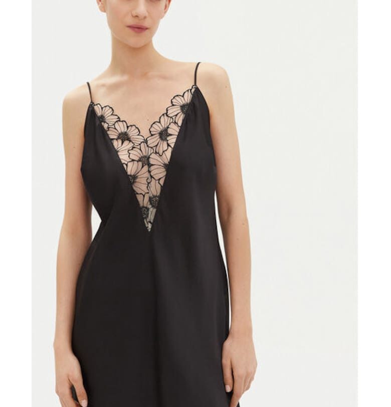 Дамска нощница - Шантел - 304888045 - Полиестер - Розов Chantelle