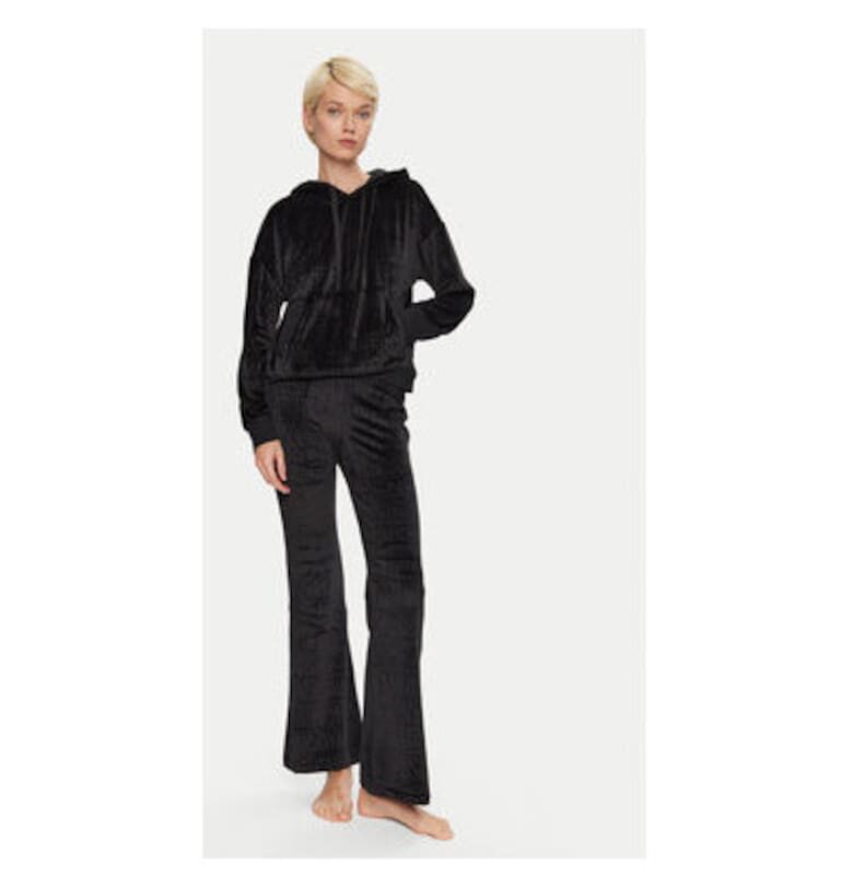 Дамска пижама -  304529641 - Полиестер - Черен DKNY