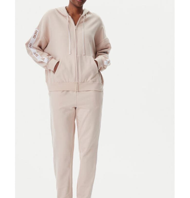 Дамска пижама -  305145628 - Памук/Полиестер - Бежов DKNY