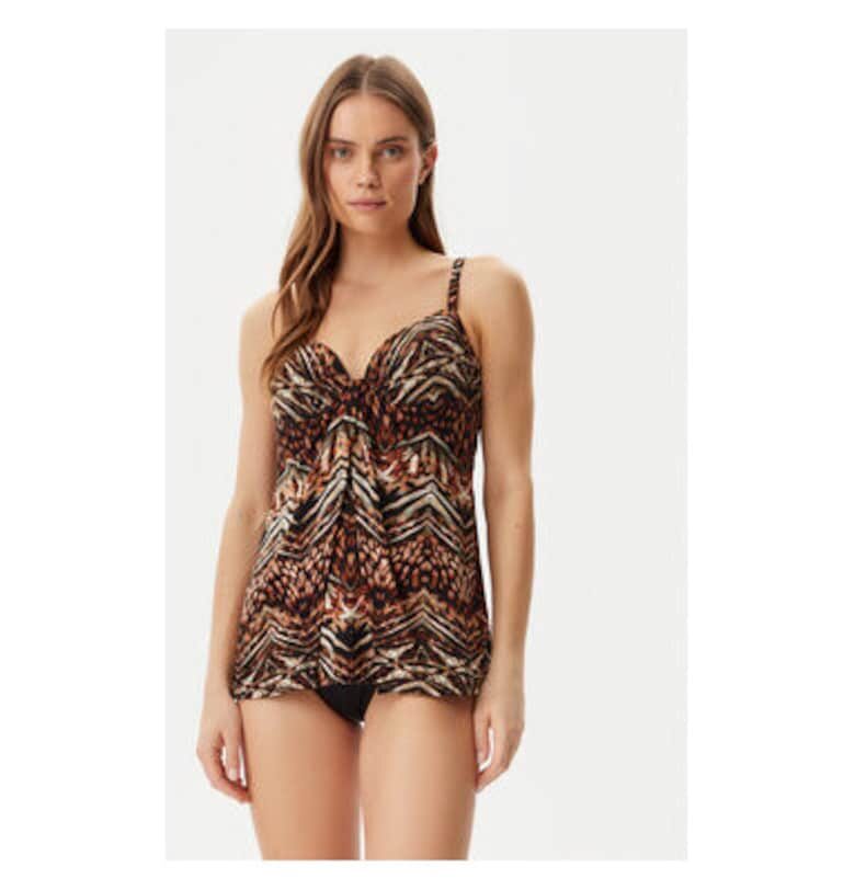 Дамска пижама -  305152732 - Найлон - Кафяв Miraclesuit