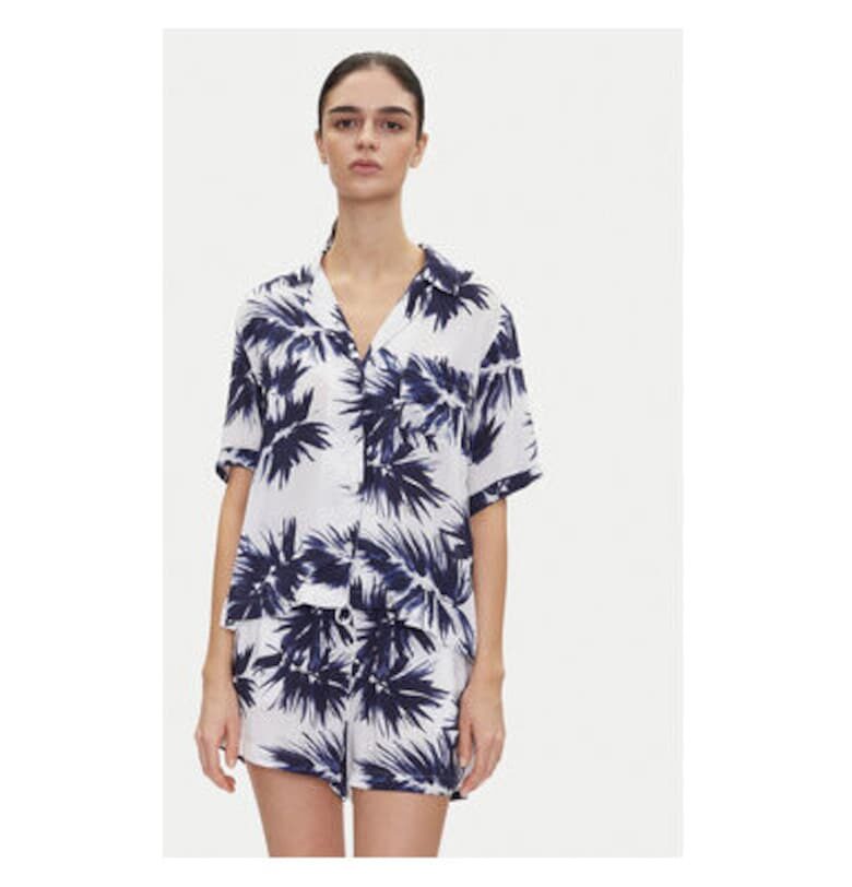 Дамска пижама  YI90052 - Вискоза - Тъмносин DKNY