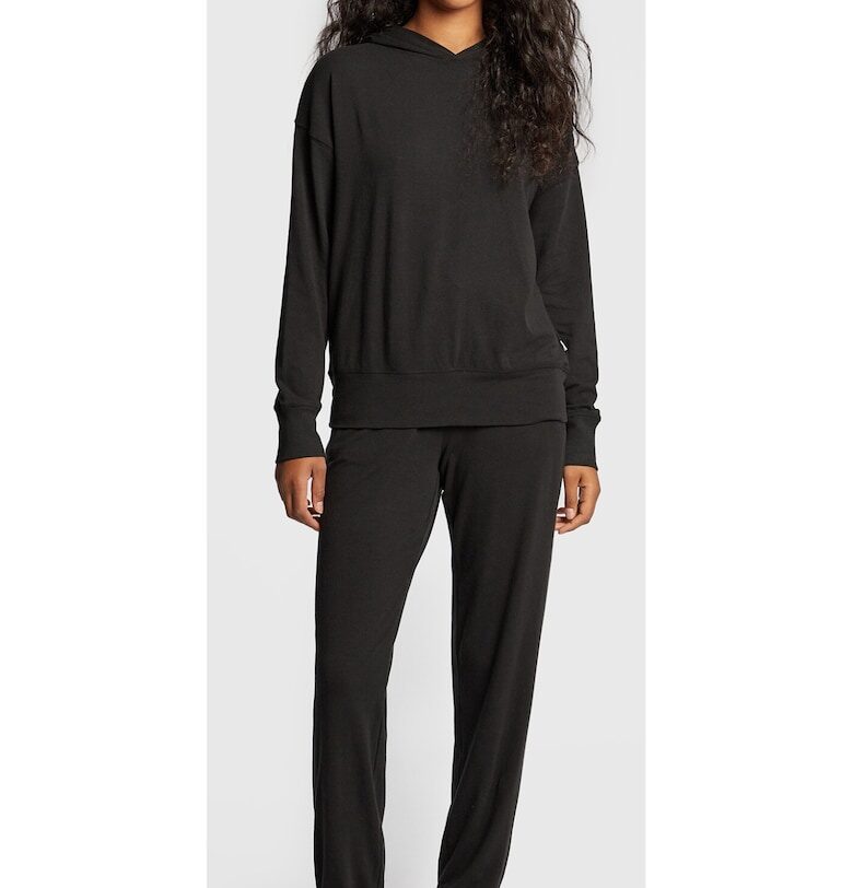 Дамска пижама -  Памук - Черен SEIDENSTICKER